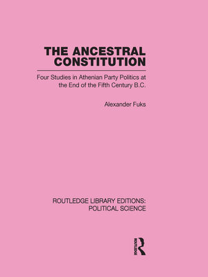 cover image of The Ancestral Constitution